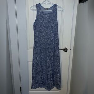 Vintage floral lace dress